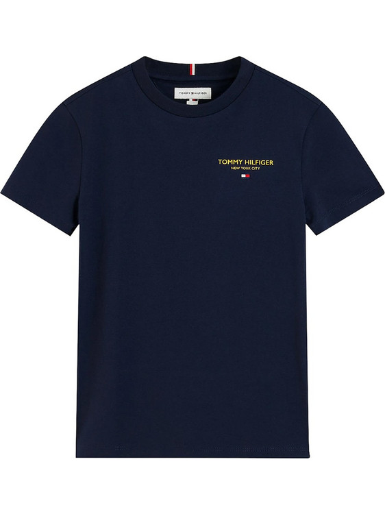 Tommy Hilfiger Παιδικό T-Shirt Κοντομάνικο Navy Μπλε KB0KB10646-C1G