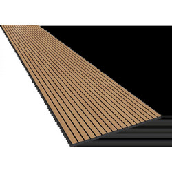 Vicoustic VicStrip Large Ηχοαπορροφητικά Πάνελ 59.5x240cm 2τμχ Natural Oak