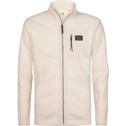 Petrol Industries Ανδρική Ζακέτα Fleece με Φερμουάρ Μπεζ M-3060-SWC332-0113