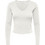 Only Γυναικείο Χειμερινό Crop Top Βαμβακερό Λευκό 15386480