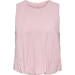 Only Γυναικείο Καλοκαιρινό Crop Top Ροζ 15364287