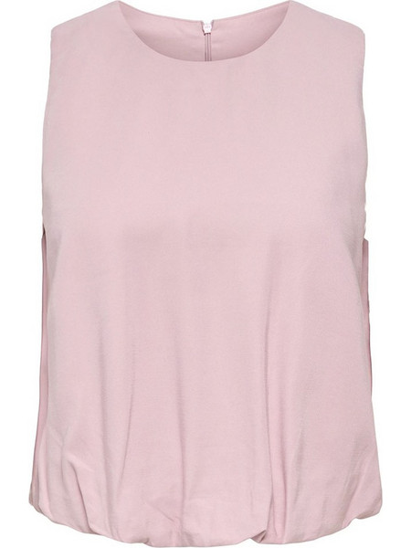 Only Γυναικείο Καλοκαιρινό Crop Top Ροζ 15364287