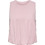 Only Γυναικείο Καλοκαιρινό Crop Top Ροζ 15364287