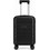 Amber AM1020 Βαλίτσα Καμπίνας 55x35x22cm με 4 Ρόδες Μαύρη
