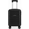 Amber AM1020 Βαλίτσα Καμπίνας 55x35x22cm με 4 Ρόδες Μαύρη