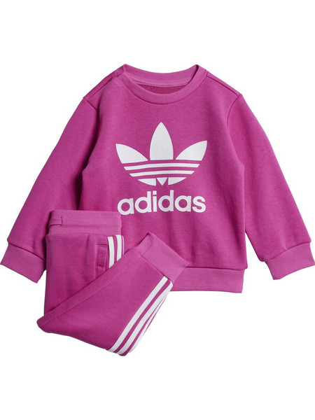 Adidas Βρεφικό Σετ Φόρμας Χειμωνιάτικο Φούξια IX5149
