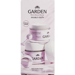 Garden Double Youth Anti-Wrinkle Cream Face & Eyes 2x50ml