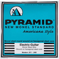 Pyramid New Monel Standard Σετ 6 Χορδές Ηλεκτρικής Κιθάρας Monel 11-48"