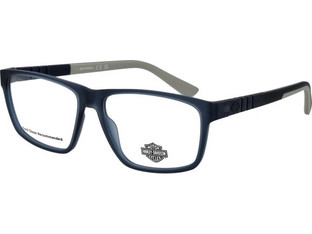 Harley Davidson HD00011 091 Ανδρικός Σκελετός Γυαλιών Οράσεως Κοκάλινος Μπλε