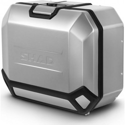 Shad Terra TR36L Πλαϊνή Βαλίτσα Μηχανής Αλουμινίου 36lt Ασημί