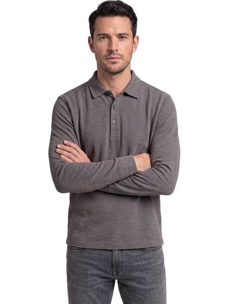 Gant Ανδρική Μπλούζα Polo Κοντομάνικη Καφέ 3G2014130