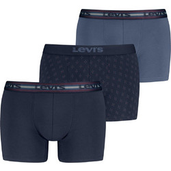 Levi's Ανδρικά Μποξεράκια Σετ 3Pack Navy Μπλε 701241925-001