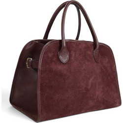 Passaggio Leather Γυναικεία Τσάντα Χειρός Σουέτ Μπορντό 5008-KR-02