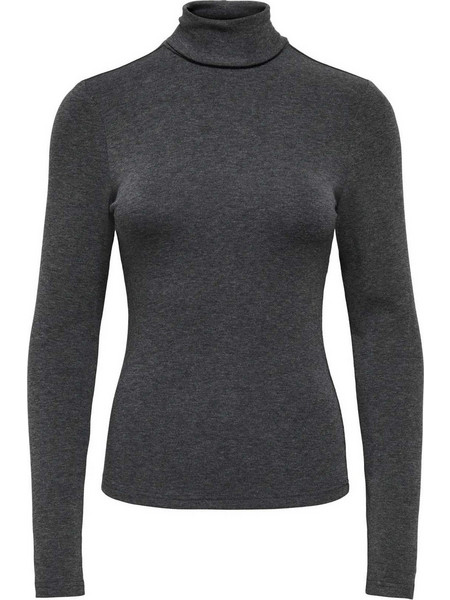 Only Dolly Γυναικείο Χειμερινό Top Ανθρακί 15379320