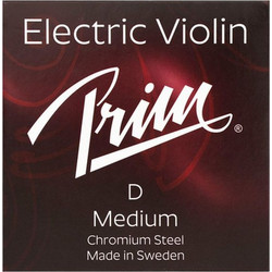 Prim Electric Χορδή Βιολιού D Chrome Medium Tension