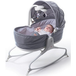 Tiny Love 3 In 1 Rocket Napper Ηλεκτρικό Relax Μωρού Κούνια με Μουσική & Δόνηση έως 9kg Ανθρακί TL1805501146N