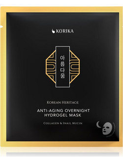 Korika Heritage Collagen & Snail Mucin Sheet Μάσκα Προσώπου για Αντιγήρανση Ενυδάτωση & Καταπράυνση με Κολλαγόνο & Εκχύλισμα Σαλιγκαριού 34gr