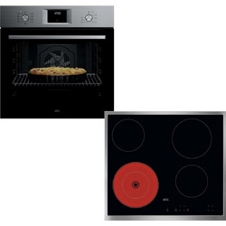 AEG Φούρνος Ηλεκτρικός Άνω Πάγκου 72lt 56cm OA5AB21SM με Κεραμικές Εστίες ORS64A00XB