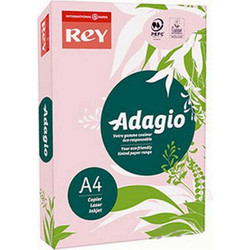 Rey Adagio Χαρτί Α4 160gr/m² 250 Φύλλα Ροζ 085004054