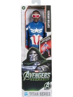 Hasbro Marvel Avengers Doomsday Titan Series Captain America Φιγούρα Δράσης για 4+ Ετών