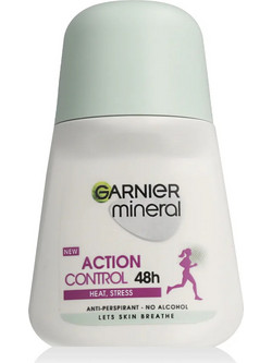 Garnier Mineral Action Control Heat Stress Γυναικείο Αποσμητικό Roll On 48h 50ml