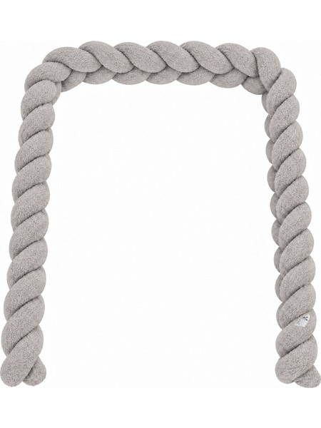 Cangaroo Boucle Dream Πάντα Κούνιας Πλεξούδα Γκρι 10x235cm