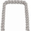 Cangaroo Boucle Dream Πάντα Κούνιας Πλεξούδα Γκρι 10x235cm