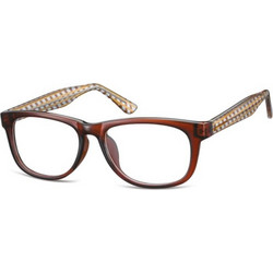 Sunoptic CP171F Ανδρικός Σκελετός Γυαλιών Οράσεως Κοκάλινος Καφέ