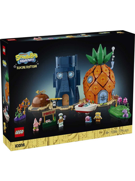 Lego Icons SpongeBob SquarePants: Bikini Bottom για 18+ Ετών 11386