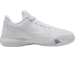 Nike Kobe 10 Παιδικά Αθλητικά Παπούτσια για Μπάσκετ Λευκά IR1850-100