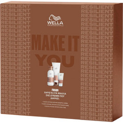 Wella Make It You Fusion Σετ Θεραπείας Μαλλιών Σαμπουάν 250ml + Conditioner 200ml + Μάσκα 75ml