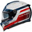 Premier Commander DA13BM White Blue Red Κράνος Μηχανής Full Face 1470gr