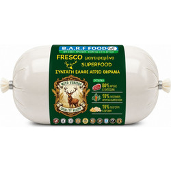 Barffood Fresco Pasteurized Cooked with Deer 500gr