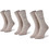 Camel Active Ανδρικές Κάλτσες Ψηλές Μπεζ 3Pack CA262-6593