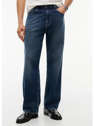 Tommy Jeans Otis Ανδρικό Τζιν Παντελόνι Ελαστικό Κανονική Εφαρμογή Navy Μπλε DM0DM23693-1BKNI