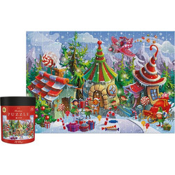 Puzzle interDRUK Xmas Elf Village 250 Κομμάτια