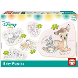 Παιδικό Puzzle Educa Disney Baby Animals 2x3 + 2x4 + 5 Κομμάτια 17755
