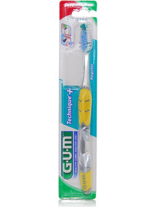 Gum 490 Technique Full Soft Οδοντόβουρτσα Κίτρινη
