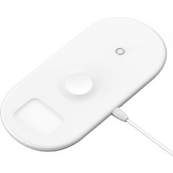 Baseus Ασύρματος Φορτιστής Qi Pad 18W White WX3IN1-C02