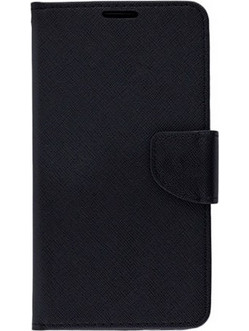Θήκη OEM Fancy Book για Apple iphone 7, 8 Flip Cover Black