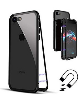 Σκληρή μαγνητική θήκη για Iphone 7G Μαύρη (OEM)