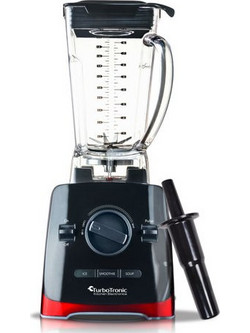 TurboTronic TT-PB500 Μπλέντερ για Smoothie 2lt 1500W Κόκκινο