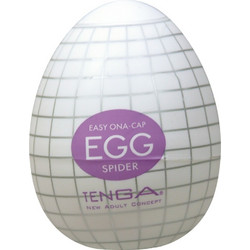 Tenga Spider Pocket Egg Αυνανιστήρι Purple 1τμχ