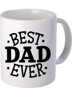 Κούπα για τον Μπαμπά best dad ever Κεραμική