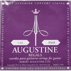 Augustine 532A Regal Black Σετ 6 Χορδές Κλασικής Κιθάρας Nylon Extra Hard Tension