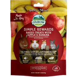 Oxbow Simple Rewards with Baked Apple & Banana 56gr