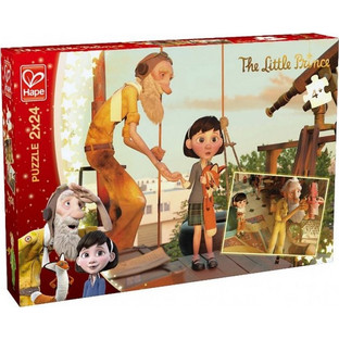 Παιδικό Puzzle Hape Premium Meet the Little Prince 2x24 Κομμάτια