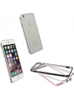 Krusell Sala Aluminium Bumper Θήκη iPhone 6 / 6s Silver