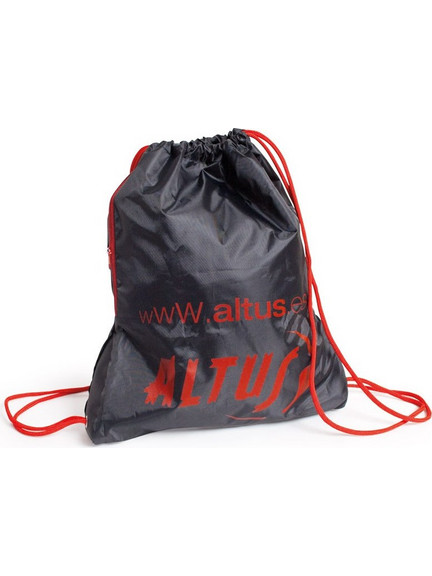 Altus Sport Bag Τσάντα Πλάτης Γυμναστηρίου Μαύρη Κόκκινη