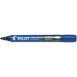 Μαρκαδόρος ανεξίτηλος Pilot SCA-100 στρογυλή μύτη fine μπλε